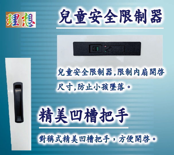 開啟限制器、把手